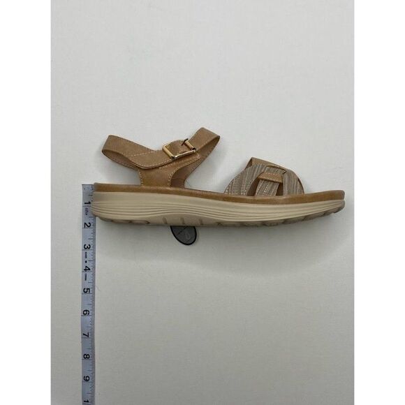 GC‎ Shoes Marilyn Flat Sandals Shoe 10 Women's Cushioned Adjustable Strap NEW - Picture 5 of 8